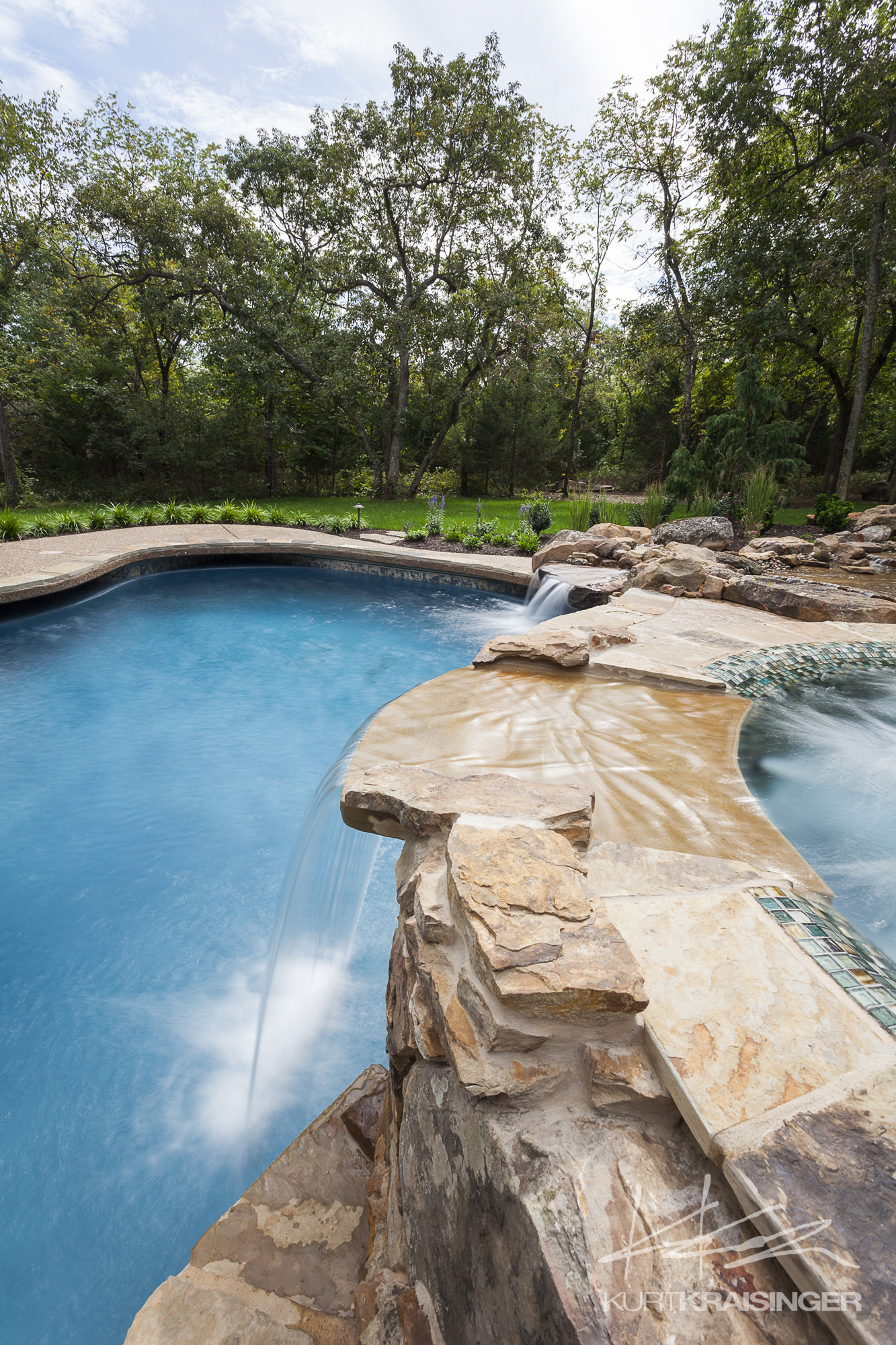 kurt kraisinger founder tributary luxury custom pools watershapes rockwood falls
